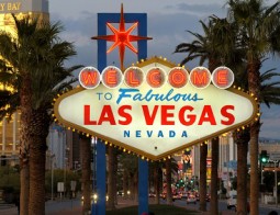 Welcome to Las Vegas sign on the Las Vegas Strip. 11/13/09